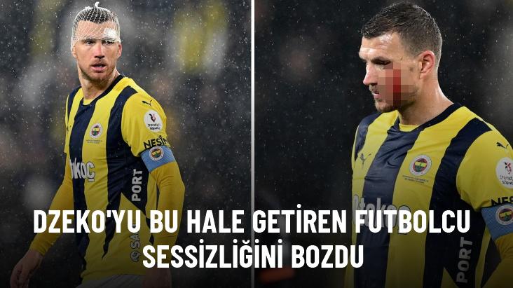 Edin Dzeko’nun kafasını yaran futbolcu sessizliğini bozdu