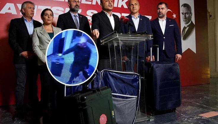 Sır valizlerin içinde ne vardı? Çelik kameralar karşısında açtı