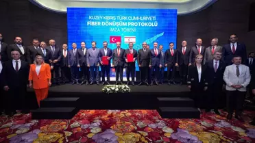 KKTC Fiber Dönüşüm Protokolü İmzalandı