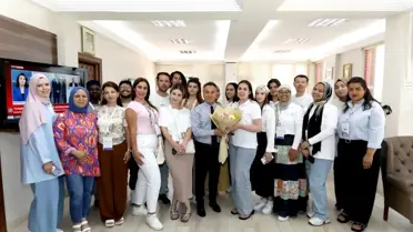 Yabancı Öğrenciler TOGÜ Rektörü’nü Ziyaret Etti