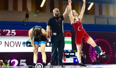 Beyzanur Akkuş, U20 Avrupa Güreş Şampiyonası’nda Altın Madalya Kazandı
