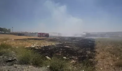 Eskişehir’de Otluk Alanda Yangın