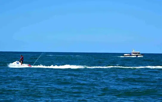 Samsun’da Denize Girmeyin Uyarısı
